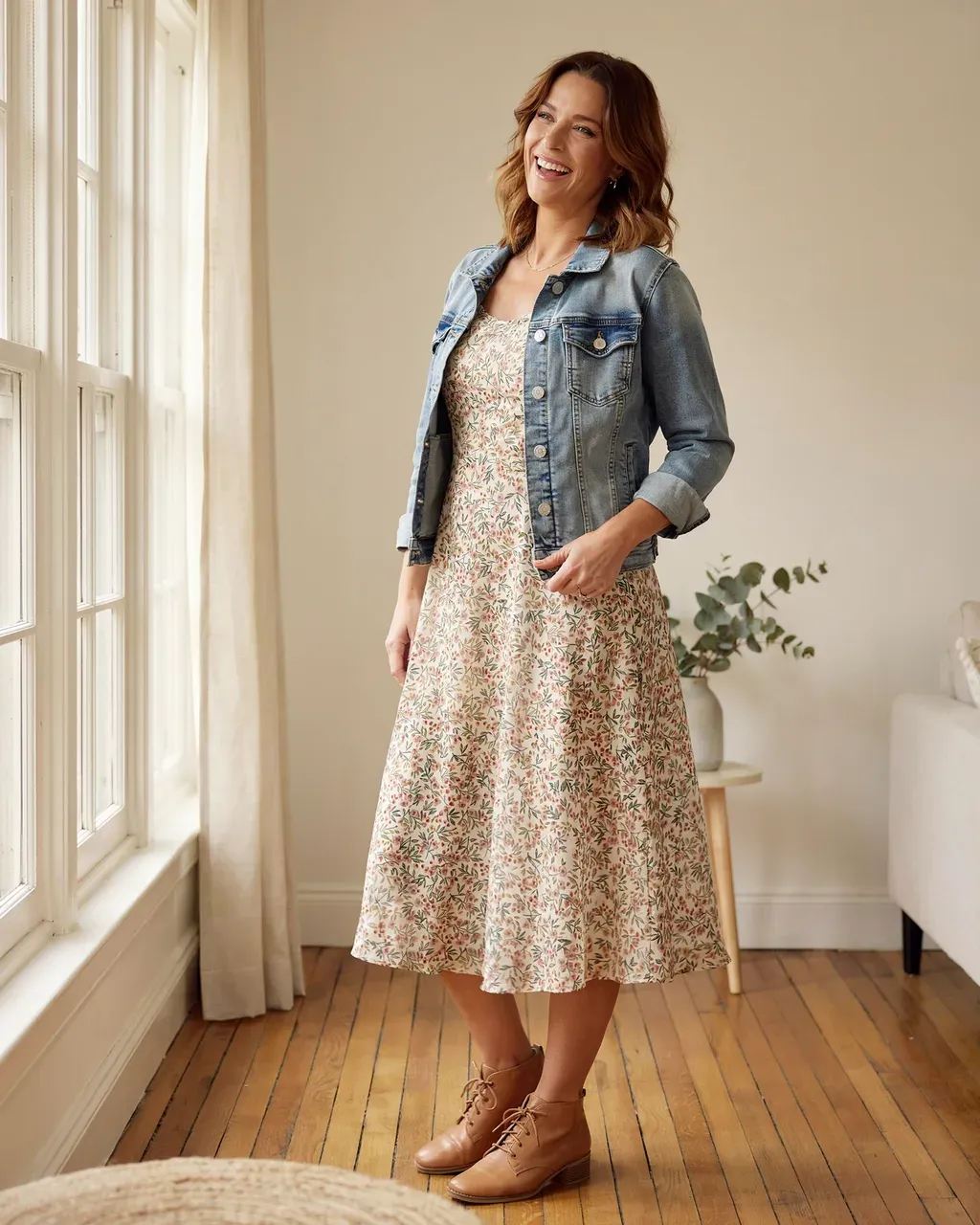 A put-together styled outfit